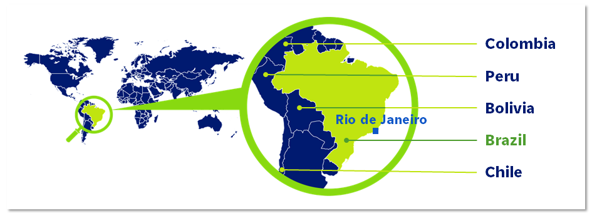Brazil map